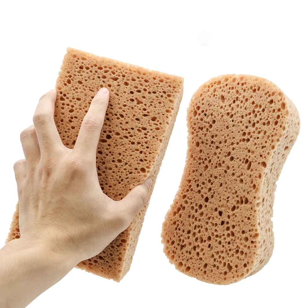 AUTOBRIGHT 2/5/10 Piece Car Washing Sponge Large Size Thickened  Detailed Cleaning Water-Absorbent Sponge Cleaning Accessories