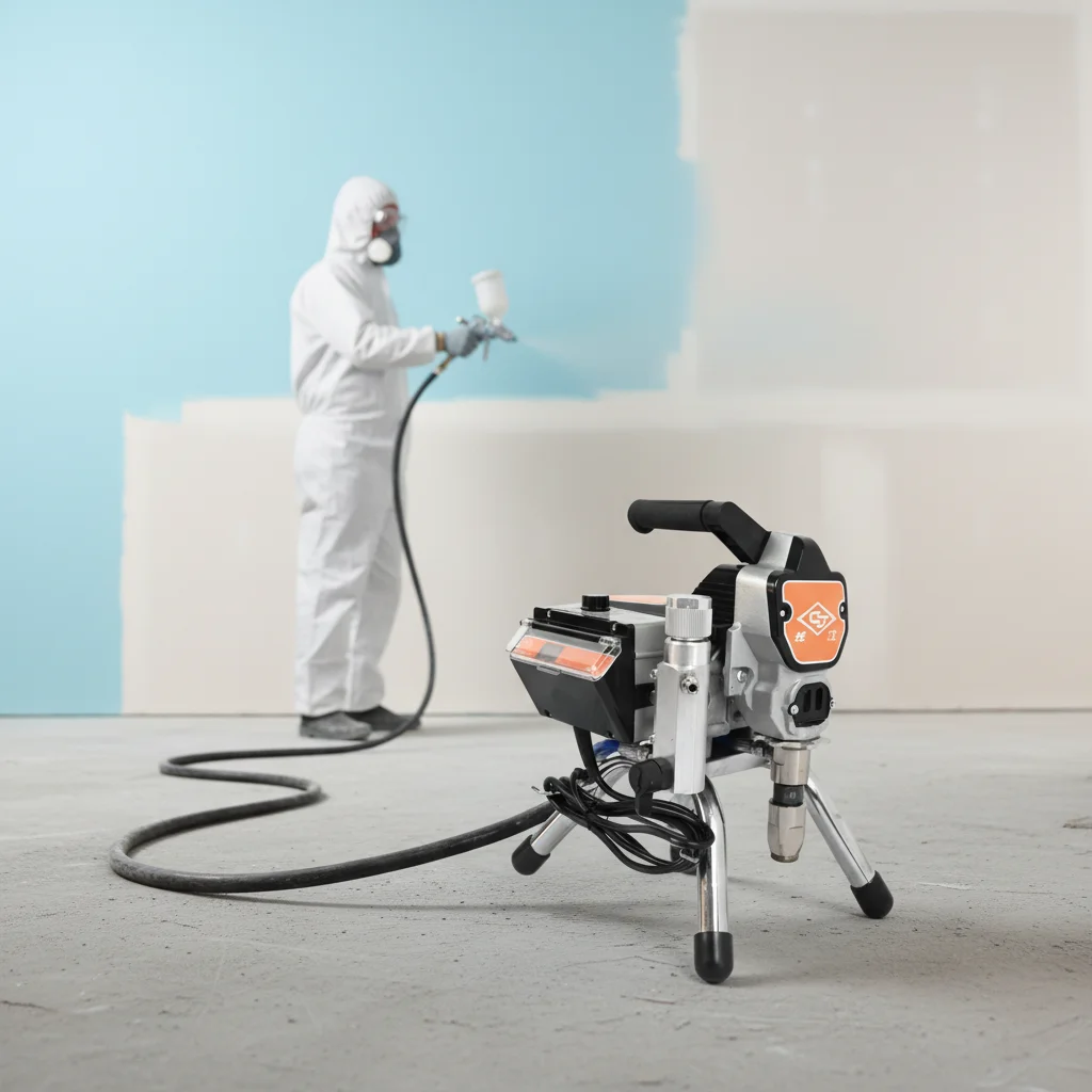 220V Brushless Motor Portable Automatic Airless Spray Gun 3000 PSI 2200W For High-Productivity DIY Commercial/Residential Use