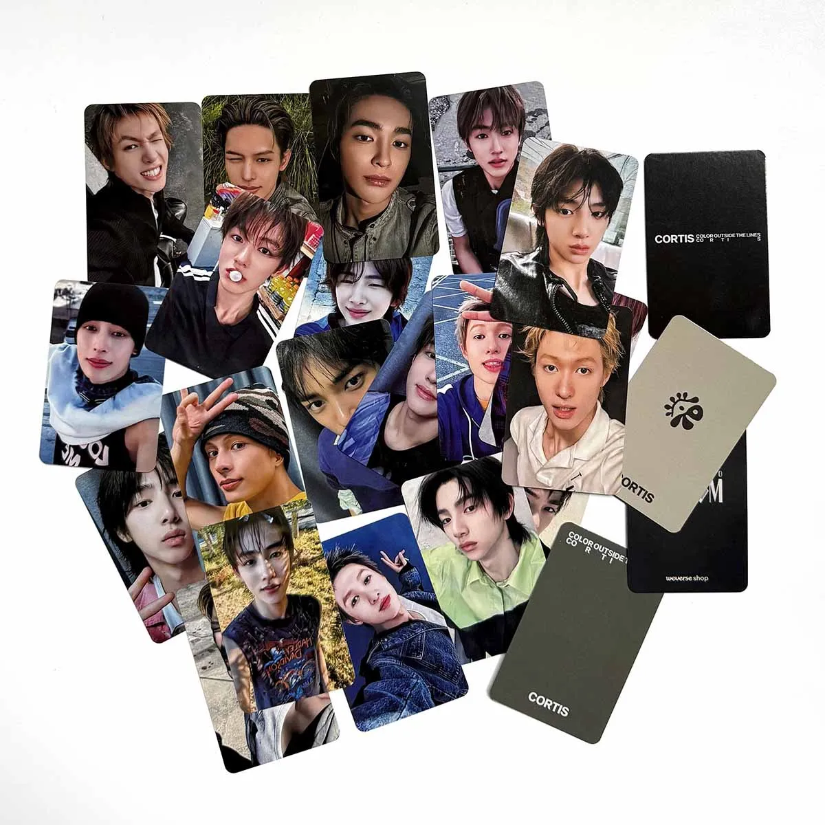 بطاقة Kpop CORTIS الخاصة GS25 BEATROAD CHOOM.A بطاقة مزدوجة الجوانب لفيلم مشرق بطاقة لومو مجموعة المشجعين جيمس مارتن كيونهو