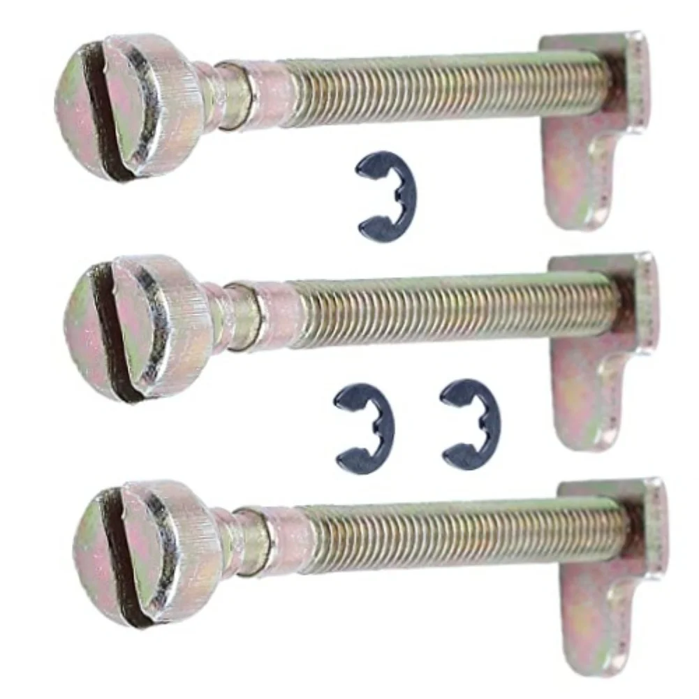 Replacement Chain Tension Adjuster Kit for Partner 350 351 For Poulan 4620 2900 2775 295 Chainsaws 3pcs Metal Design