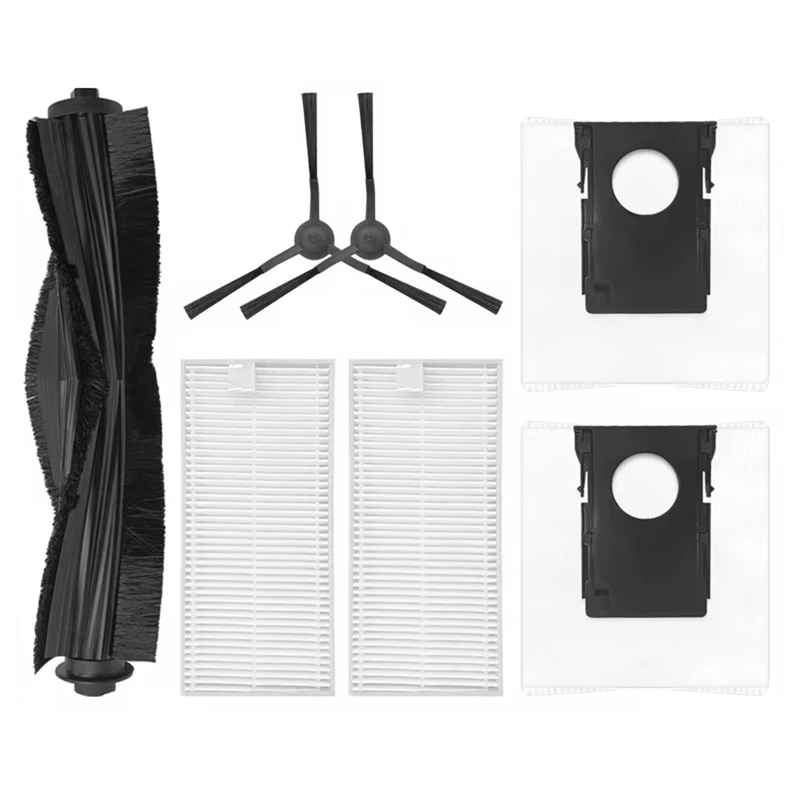 

A27R-For Midea W20 / W20 Pro Roller Side Brush Hepa Filter Dust Bag Robot Vacuums Accessory Part Spare