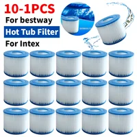 Cartucho de filtro de Spa tipo VI, extremos de goma suave, filtro de piscina de repuesto, filtro de SPA para filtro Flowclear VI para filtro Intex