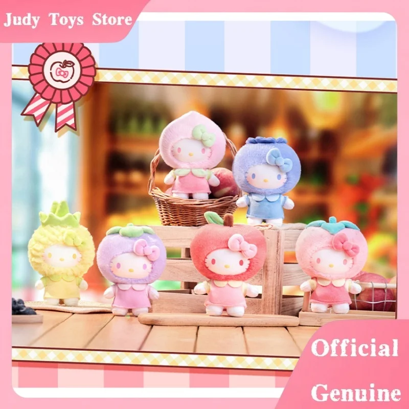 

Genuine Hellokitty Fruity Paradise Series Vinyl Blind Box Kawaii Bag Decor Pendants Hellokitty Mystery Box Trendy Toy Gifts