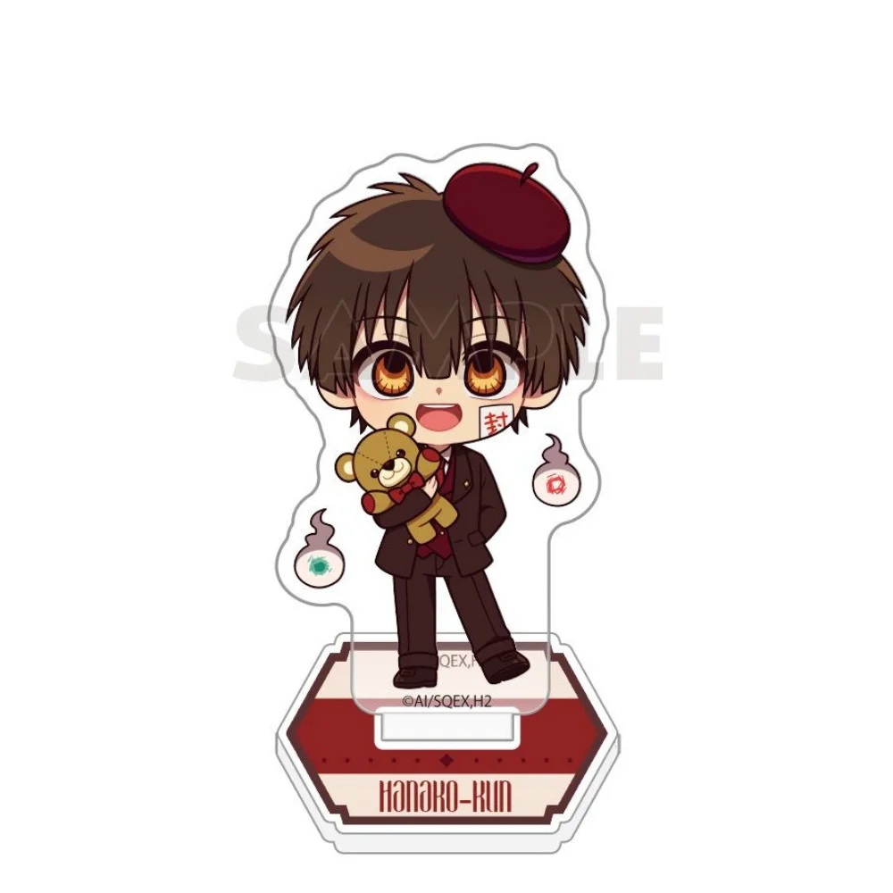 Anime Toilet‑Bound Hanako‑kun TBHK 10cm Acrylic Stand Combo Halloween Present Table Display Otaku Decor Desk Ornament Keychain 4