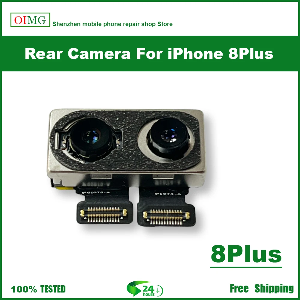 Rear Camera For iPhone 8Plus Back Camera Rear Main Lens Flex Cable Camera+Gift