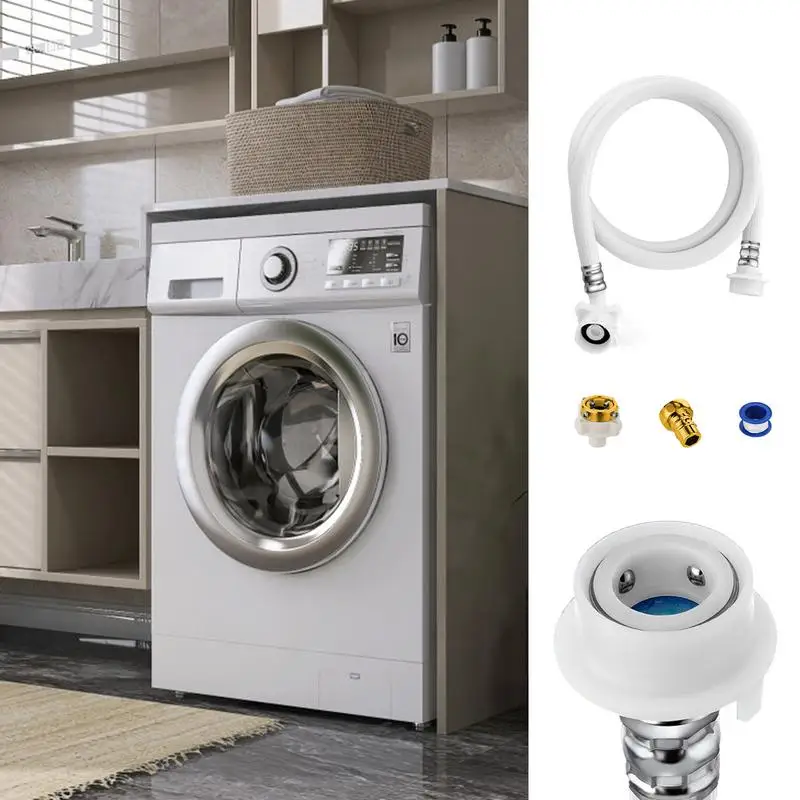 Washing Machine Inlet Hose Portable Connection And Supply Lines Long PVC Water Inlet Hose And Supply Lines For Home Dorm