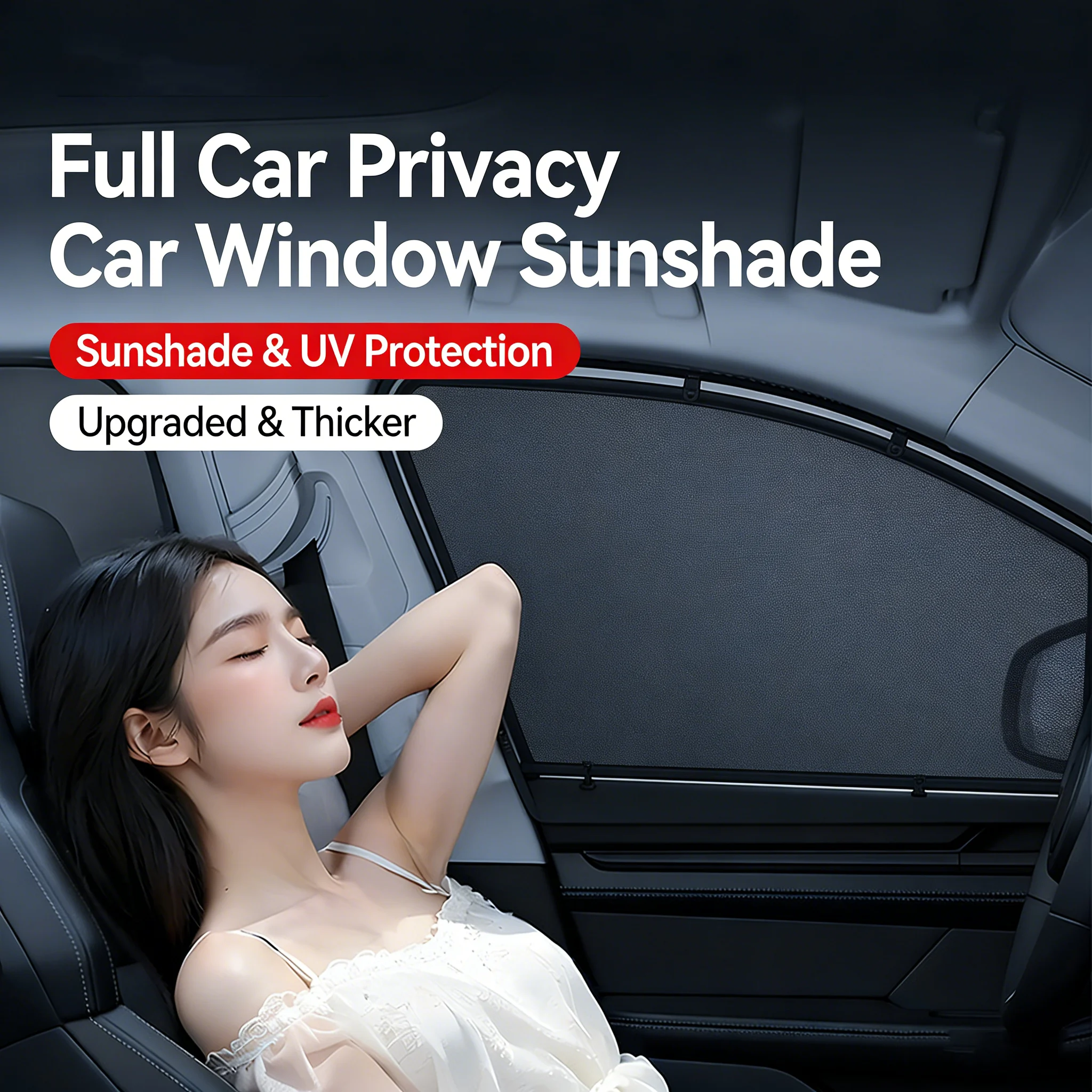 

Car Magnetic Sunshade Window Curtains Auto Window Sun Shade Privacy Sun UV Protection Window Shield Car Interior Accessories