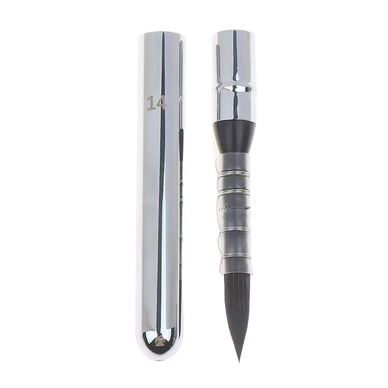 1PCS Portable Short Holder Voyager French Artist Watercolor Paint Brush For Travel Art Creation Art Supplies
