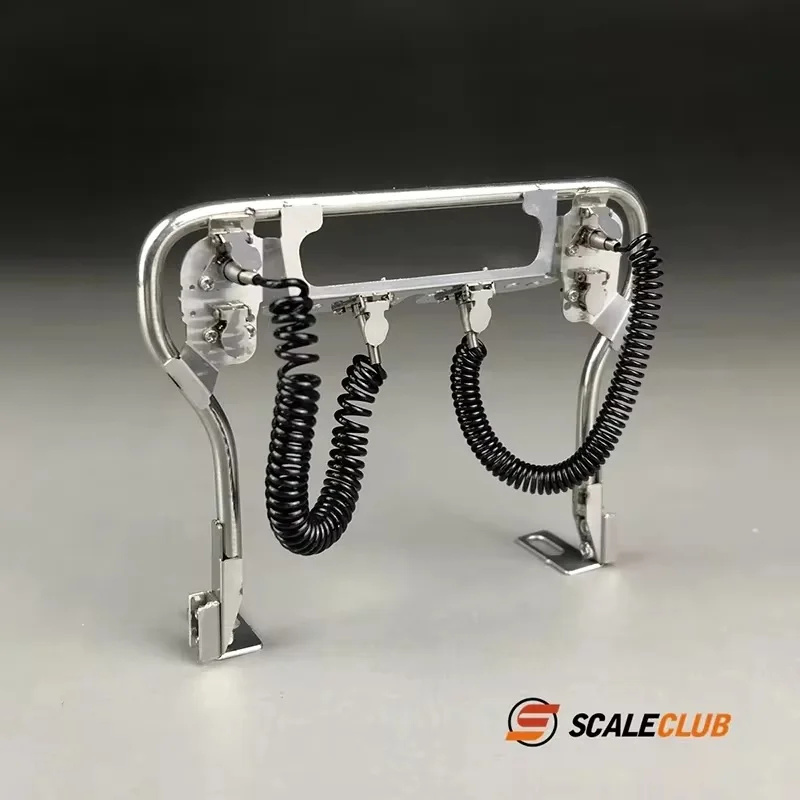 Scaleclub simulação traqueal suporte de fio rack 1/14 para tamiya lesu para scania man actros volvo peças do carro rc caminhão reboque basculante