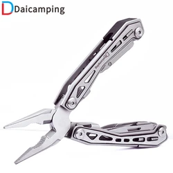 Daicamping DL3 Portable Clip Multi-Tool Folding Knife Cutter Multitool Mini Multifunctional Car Repair Pliers Hand Tools Sets