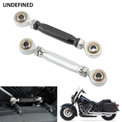 Motorcycle Mid-Control Adjustable Shift Lever Linkage Rod For Dyna Fat Bob Low Rider 1984-2017 Softail Sport Glide 2018-2023