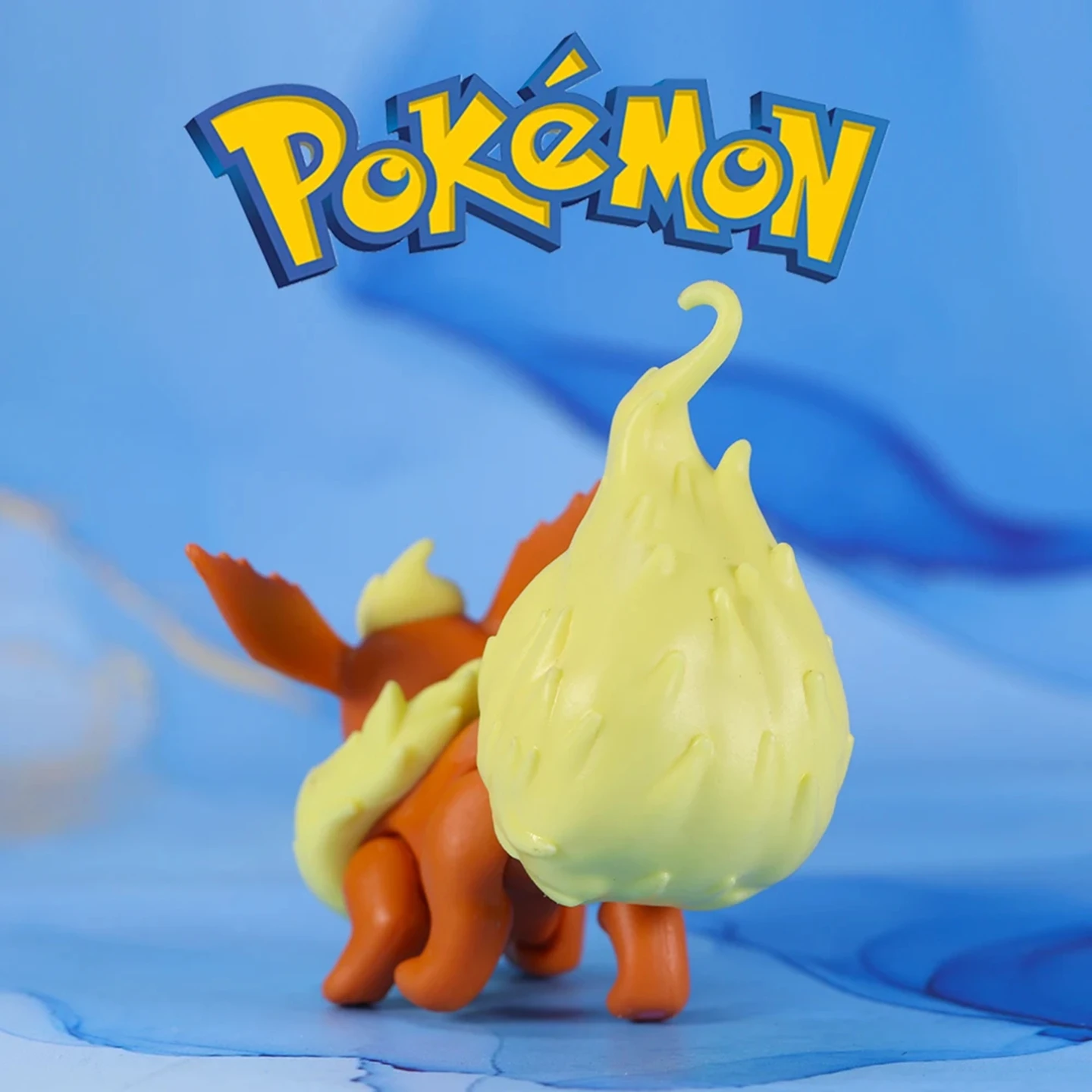 WCT US Authentic Loose Articulated Flareon Figure, Pokemon, 6cm, Anime Collectible Toy Ornament Model - view 4