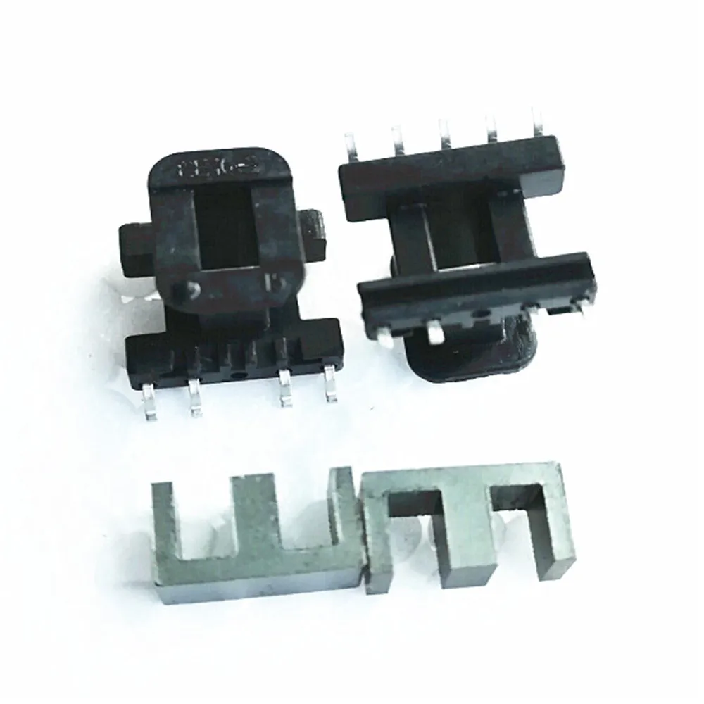 high frequency transformer EE10 ferrite  core  and vertical bobbin SMD5+5pins  20set/lot free shipping