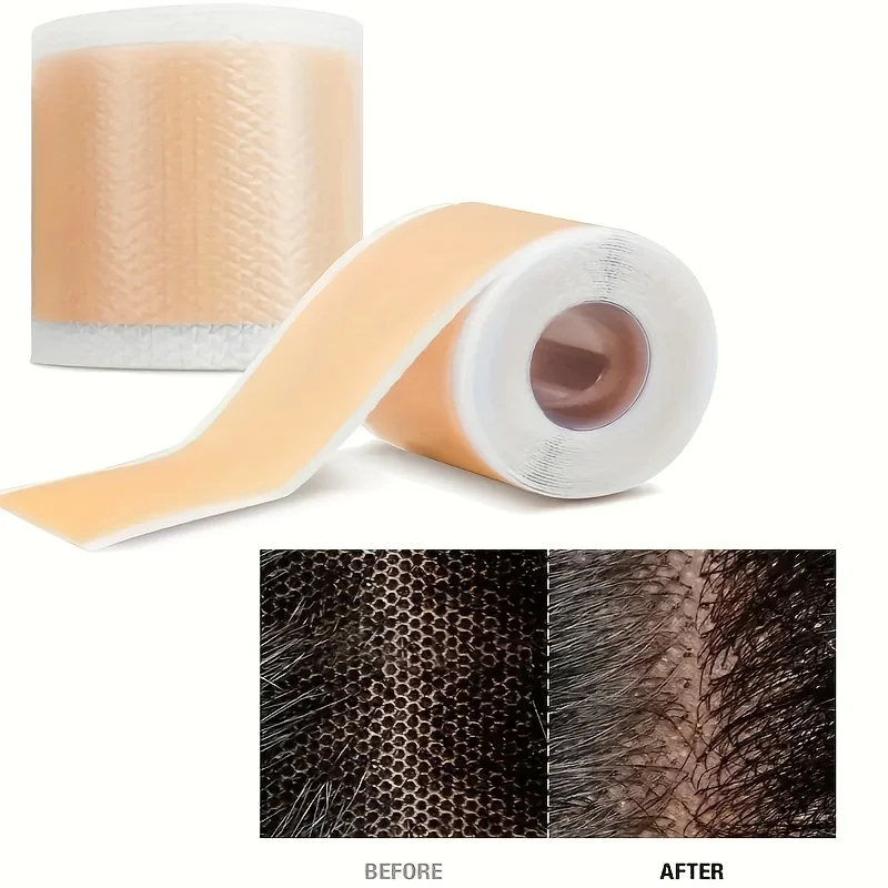 Ultra-Thin Breathable Silicone Lace Tape Non-Slip Knotted Wig Grip Grids for Secure Fit Comfortable Lace Tape for Wigs
