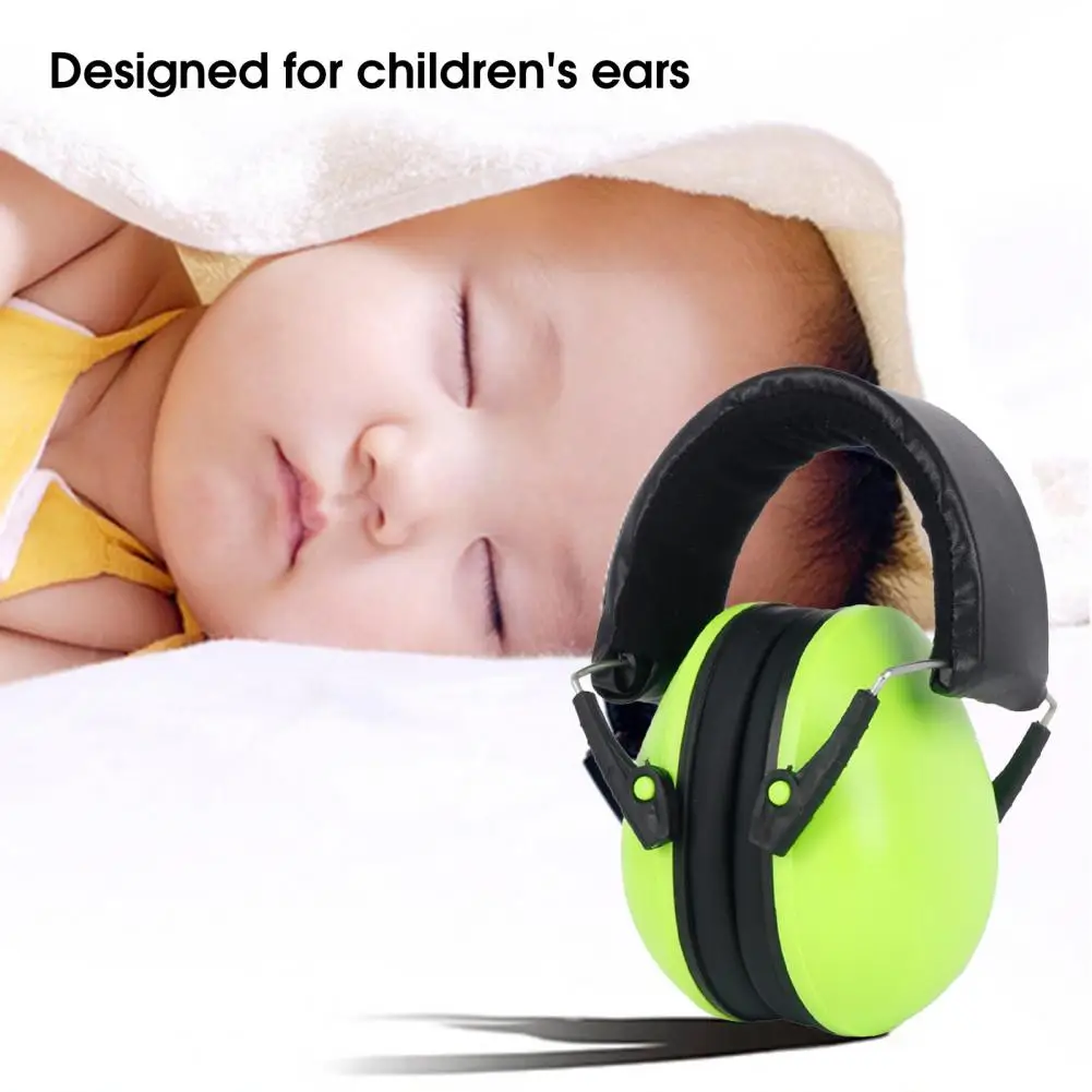 Thick  Useful Children Anti-noise Protection Headphone Eco-friendly Kids Earmuff Wide Application   for Travel