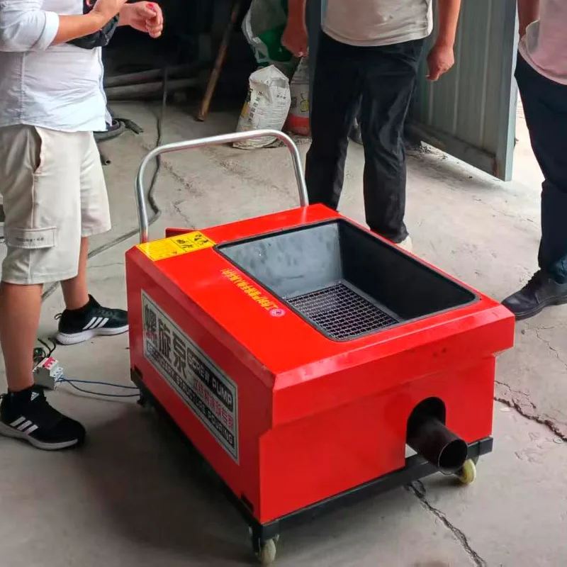 

Небольшой бетононасос 110 В/220 В/380 В. Насос подачи бетона со вторичной структурой используется для эффективной доставки бетона.