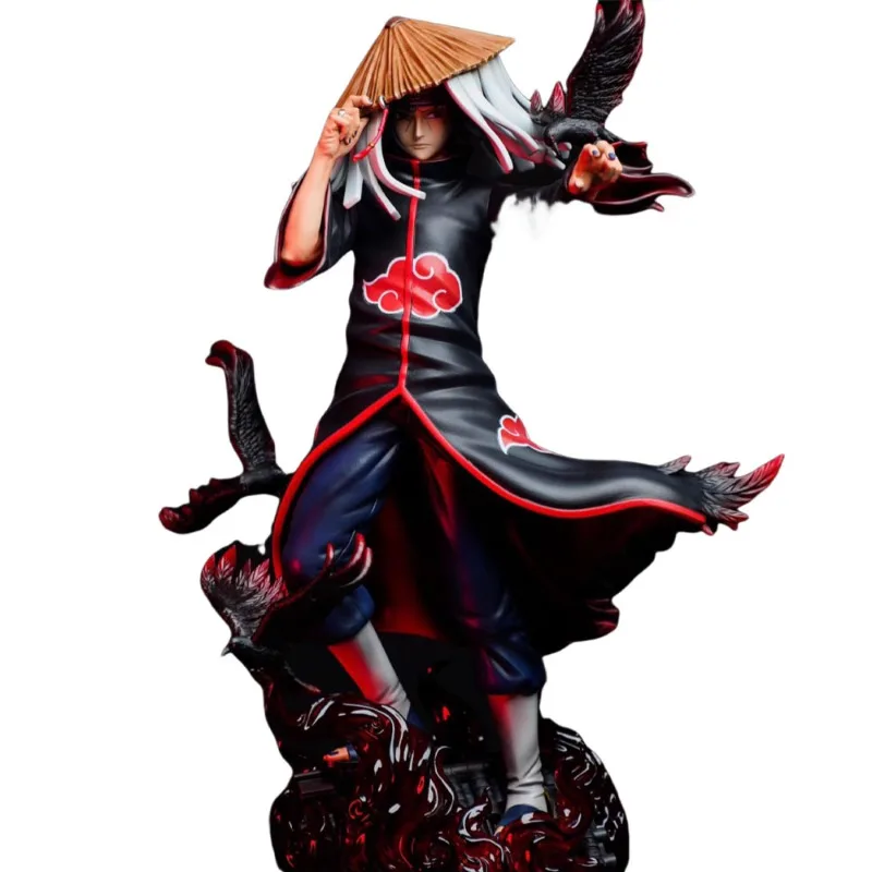 Originale genuino Anime Naruto Gk Uchiha Itachi 30CM figura Anime originale vera resina PU modello collezione giocattolo figurina regalo