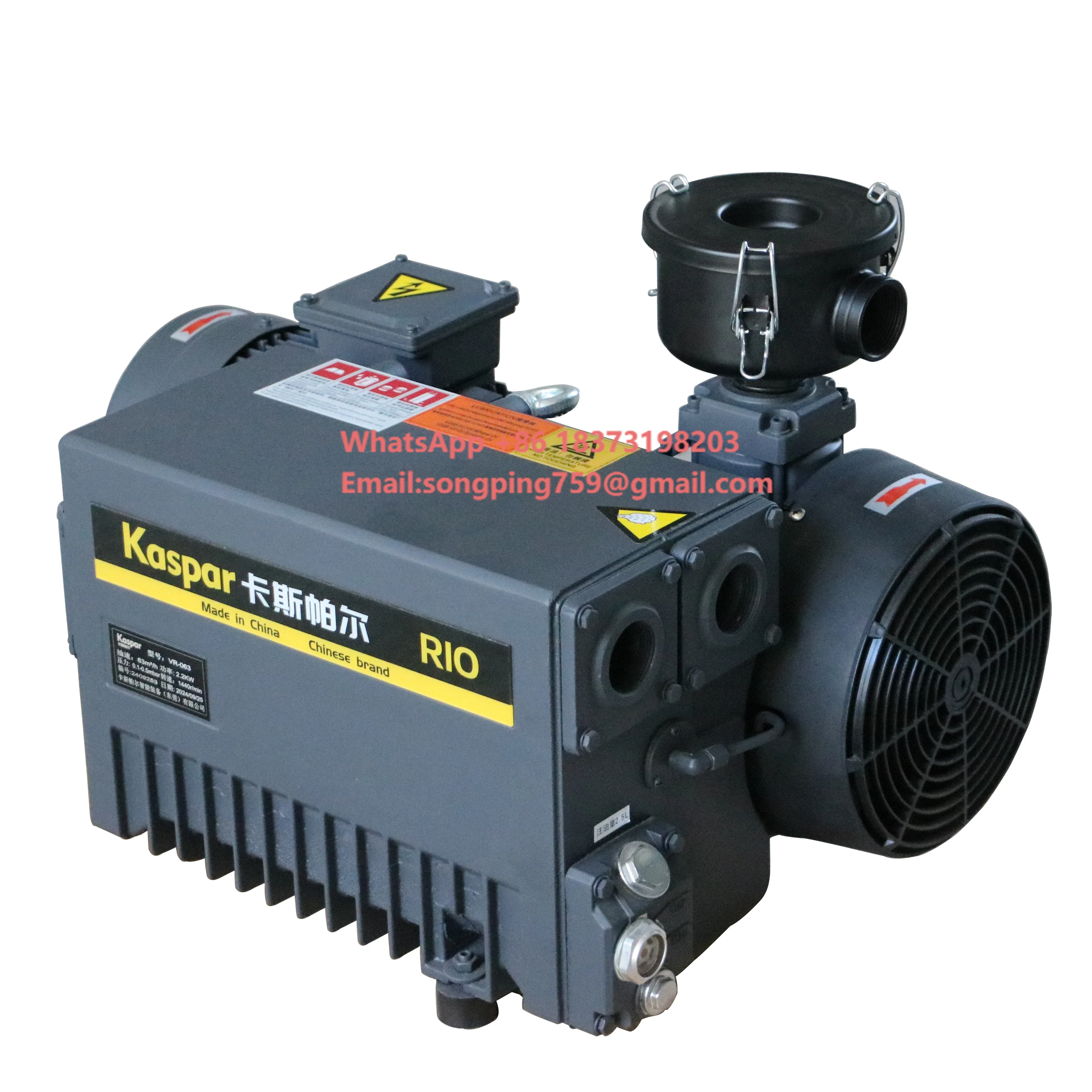 

VR-063 One Stage Rotary Vane Vacuum Pump With Low Noise Customizable