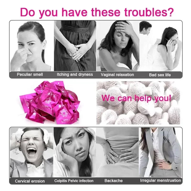 10pcs Vaginal Detox Pearls for Women Beautiful Life Point Tampons Chinese Medicine Swab Tampons Discharge Toxins Gynaecology Pad