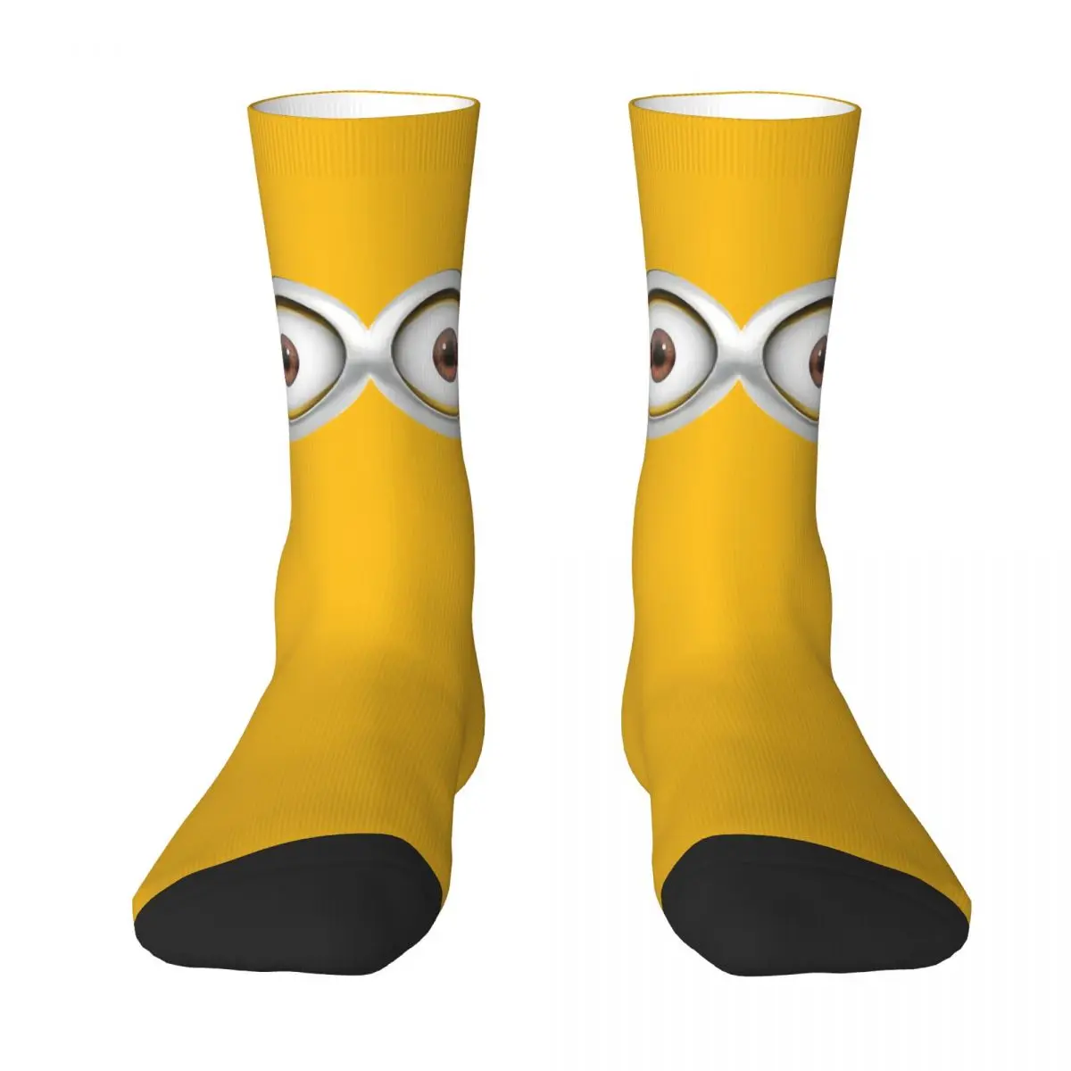 Minions   Socks Autumn style Eyes Stockings Trendy Men Quality Socks Design Climbing Non Slip Socks