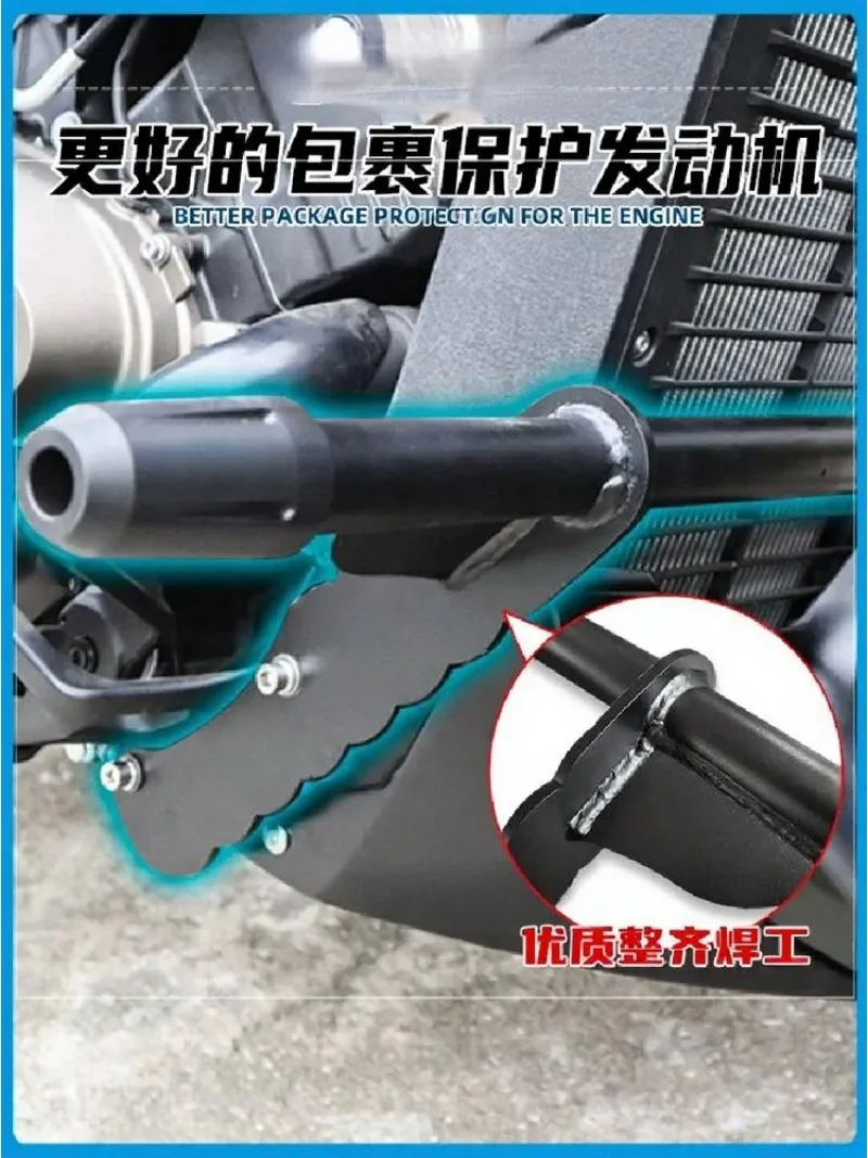 Flash 600 Engine Hood Modification Accessories Thickened Straight Bar Bumper