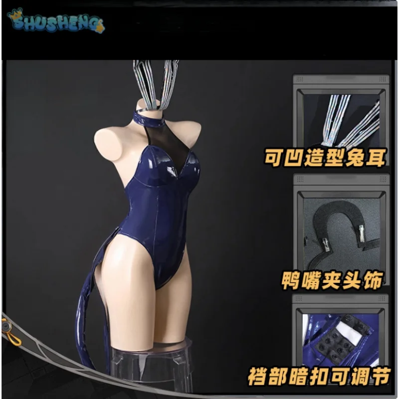 

Azur Lane Shinano Косплей Костюм гоночный костюм для девочек кожаный комбинезон хвост аксессуары для ушей реквизит Хэллоуин женская сексуальная униформа