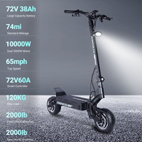 2025 hot sale X7-72 European and American high-power 10000-watt 72Velectric scooter off-road pedal high-speed wheel 150 kg 38ah