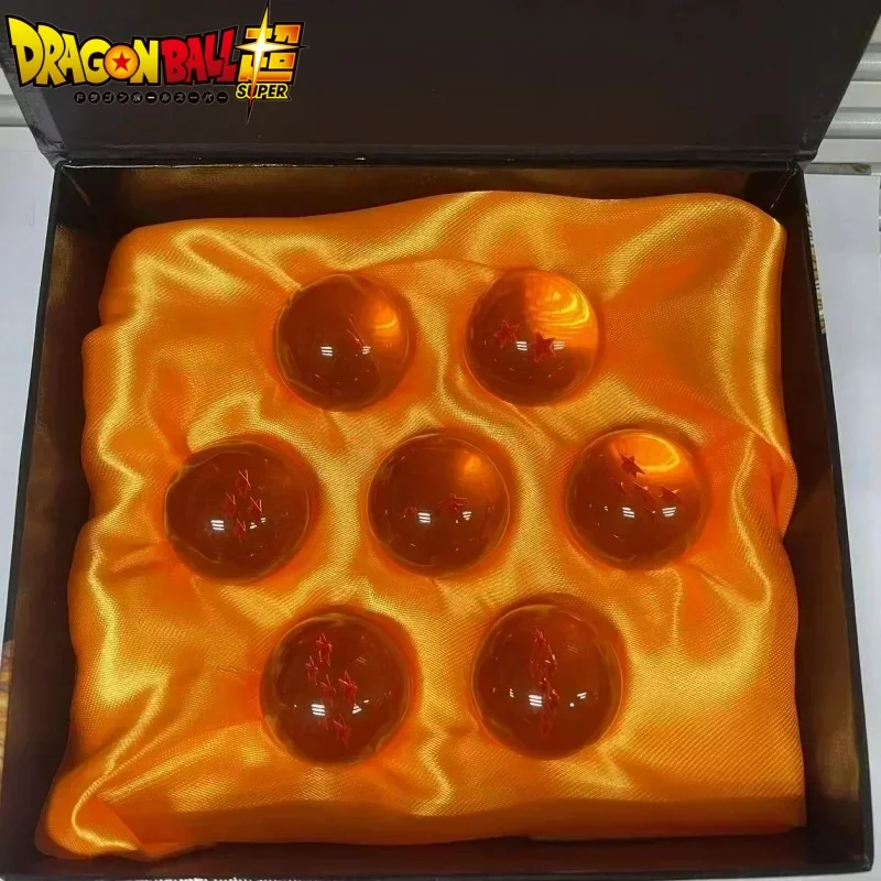 Dragon Ball 7 Stars Crystal Ball All Resin Sphere Collection Model Christmas Anime Present Ornament Accessories Model Gift Toys