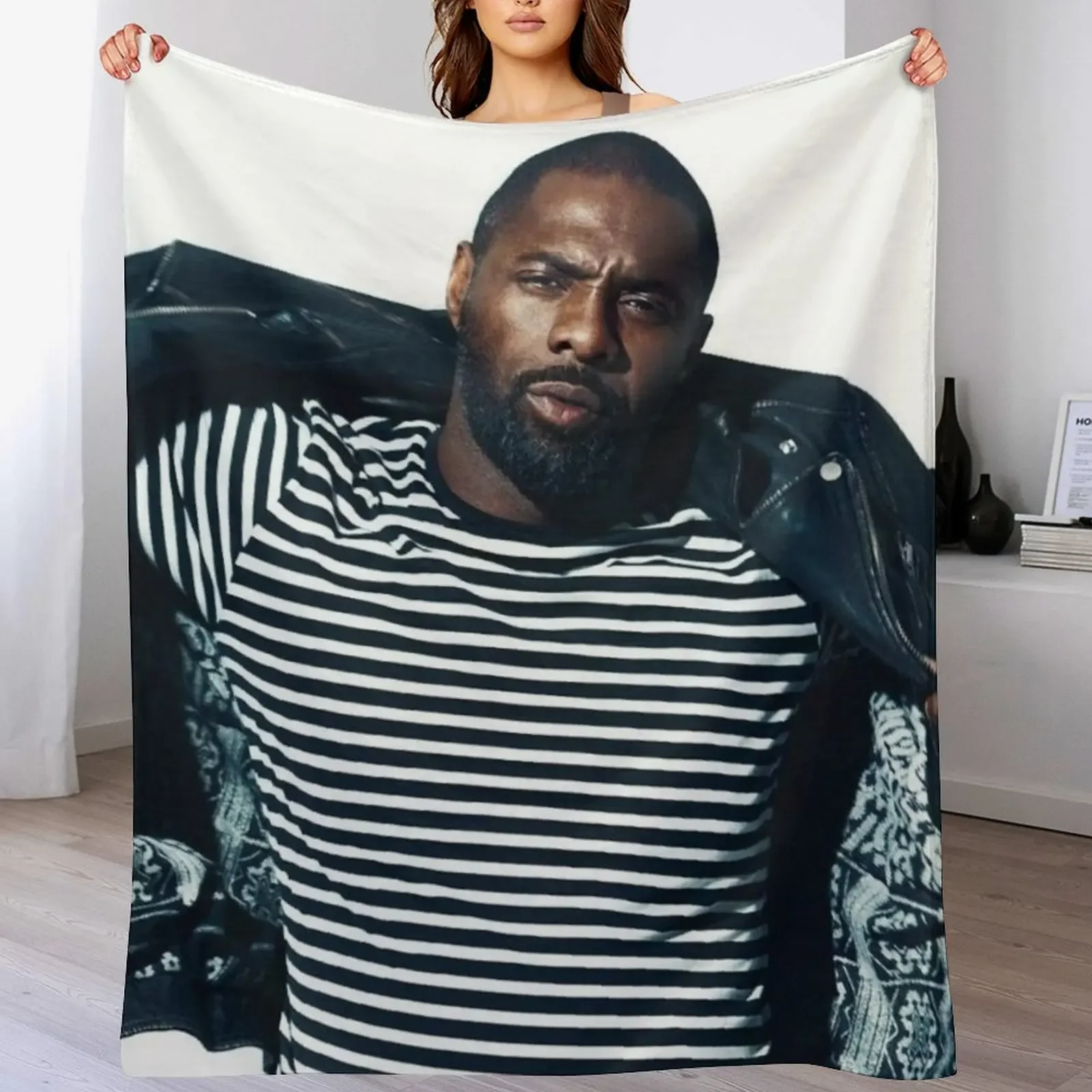 

idris elba Throw Blanket Thins Vintage Blankets For Baby Thermals For Travel Blankets