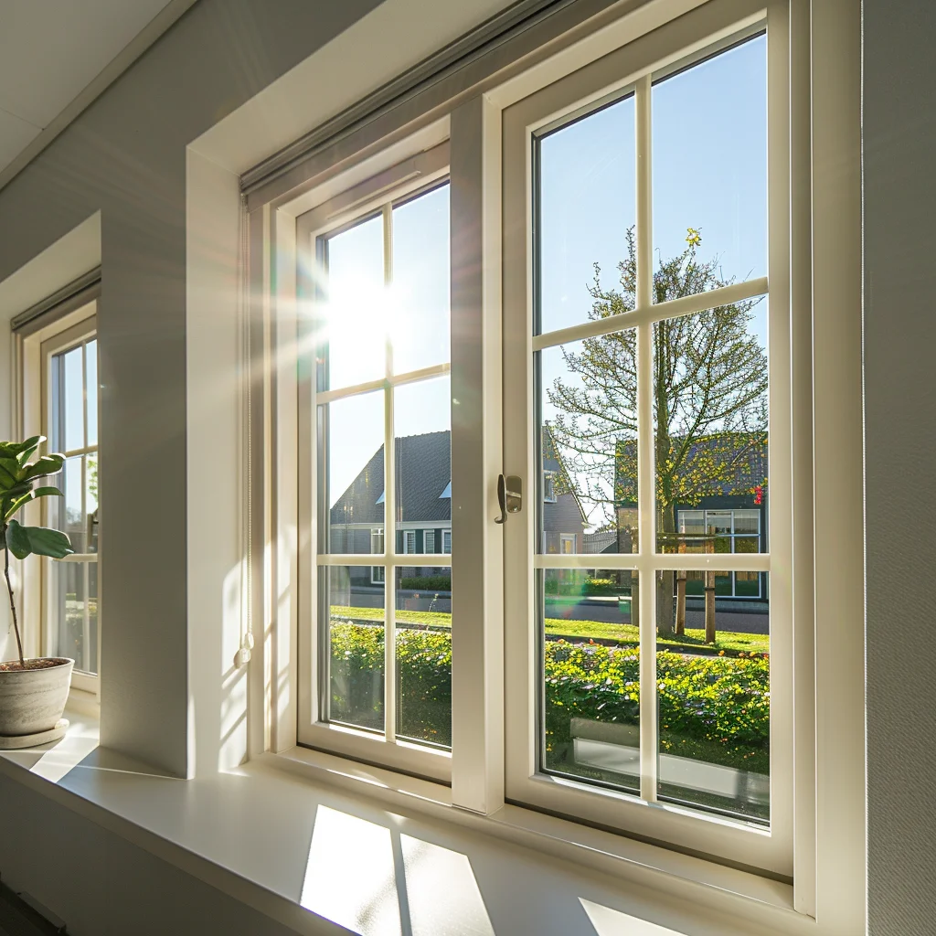 

Anti Ultraviolet Household Outward Opening Window Customizable Anodized Aluminum Alloy Frame Two Leaf Glass Casement Windows