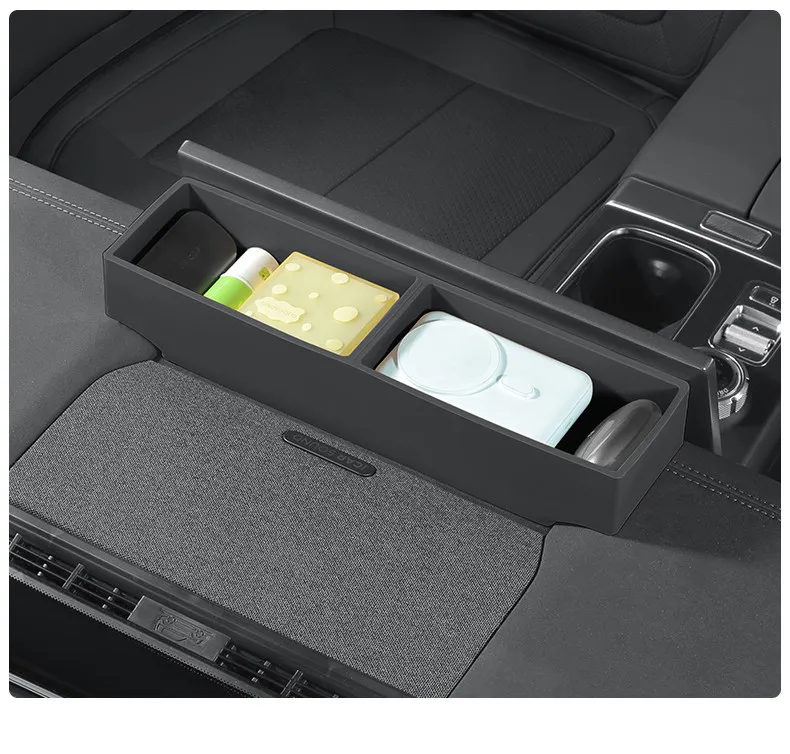 For Chery ICAUR ICAR V27 Car Navigation Screen Rear Silicone Storage Box Dashboard Sundries Organizer Tray Interior Accessories detail image 20