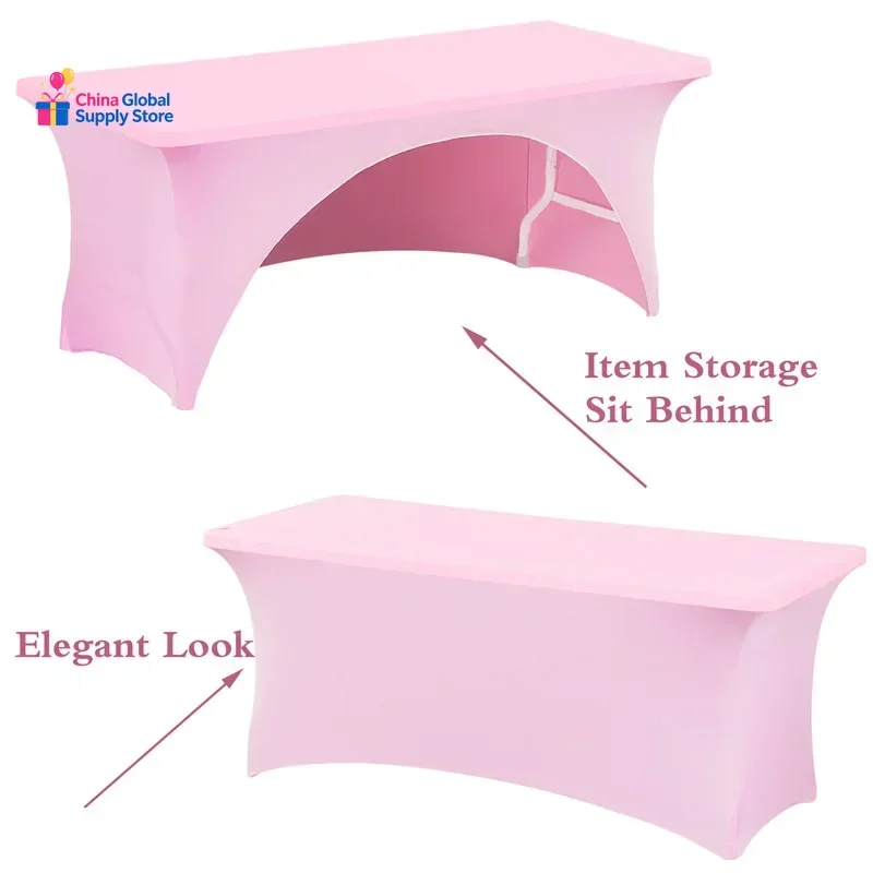 Table Cloth Cover Three Sided Table Cover Party Dessert Table Cloth Cover Dining Decoration Mesa manteles
