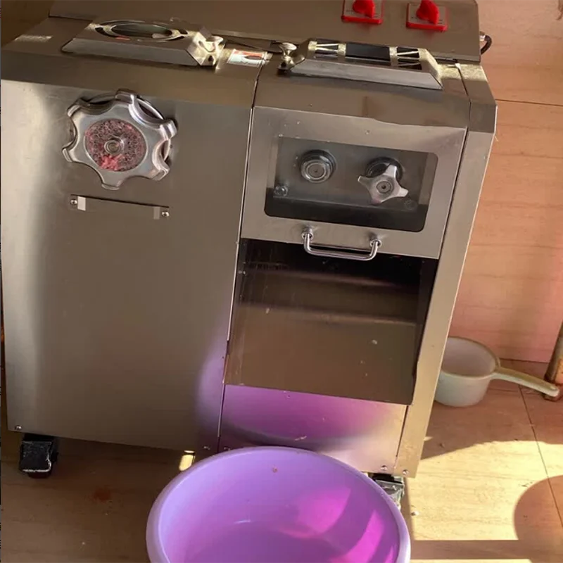 Automatic Raw Beef Carpaccio Slicer Pork Meat Slicing Machine Chicken Breast Fillet Slice Cutting Equipment Goat Duck