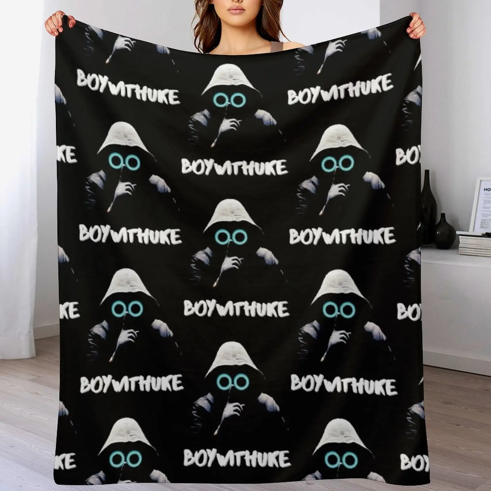 

Top Merch Toxic Boy Throw Blanket Large Soft Big Shaggy Blankets
