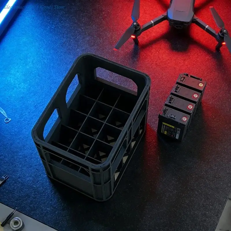 A3PD Space Saving Stackable 3A Battery Case Plastic Construction for 3A Battery