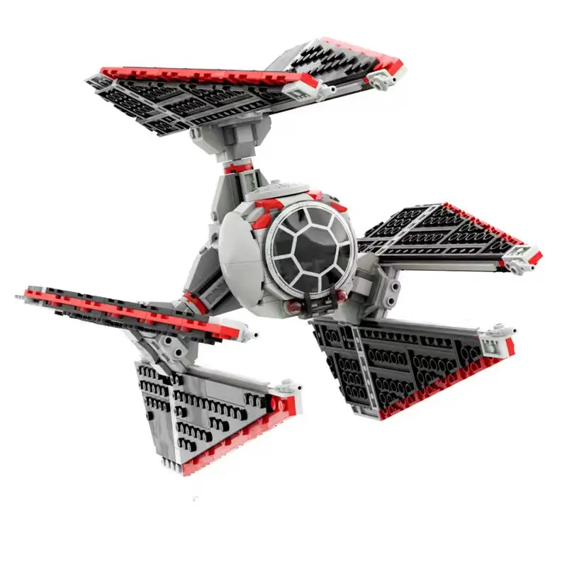 677PCS2025 New MOC Movie Series Space War Defenders TIE Fighter Children's Building Blocks Toys Holiday Gift