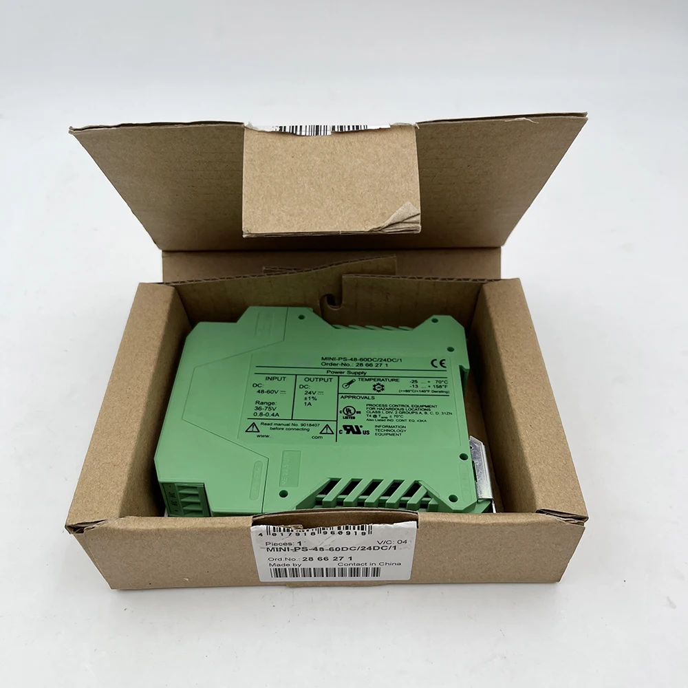 MINI-PS-48-60DC/24DC/1 2866271 สําหรับ Phoenix MINI POWER DC/DC Converter Power Supply