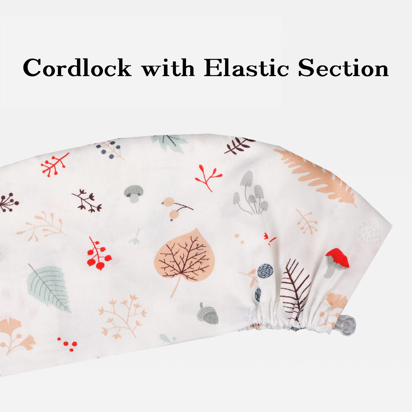 Gorros de fregado para mujer, Cordlock ajustable de pelo largo, enfermera, médico, Hospital, clínica Dental, gorros quirúrgicos médicos, tienda de mascotas, sombrero de trabajo K1228