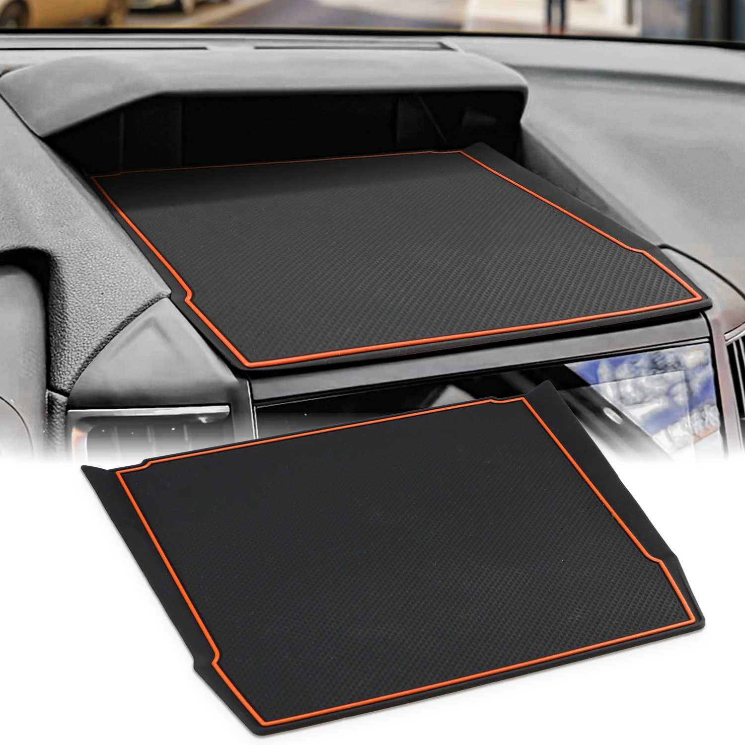 Auto Zentral steuerung Armaturen brett Pad rutsch fest für Subaru Förster 2012 2017 Cross trek-xv Impreza Telefon halter Matte – Detail 30