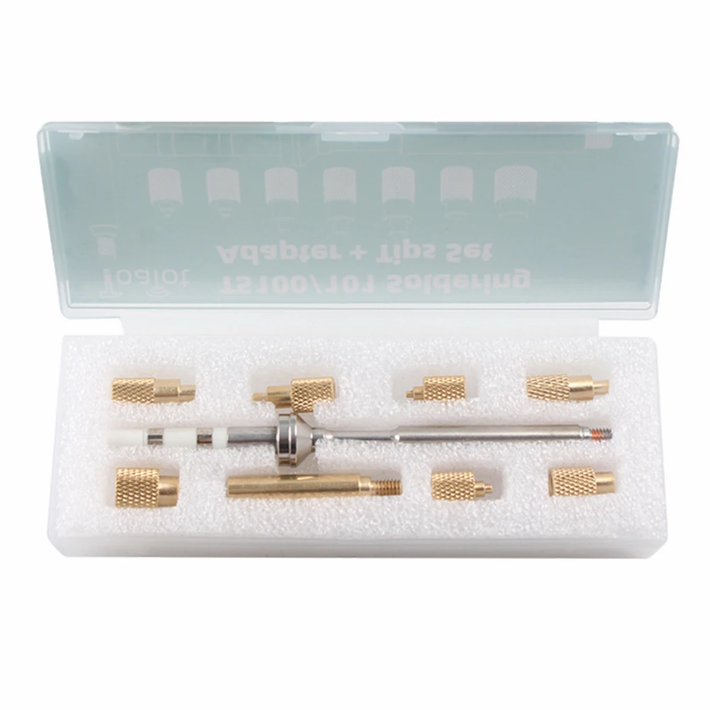 

1set TS100 Soldering Iron Tip Hot Melt Insert Nut M2-M8 Hot Melt Insert Nut Kit Welding Equipment Hot Melt Nut Penetrator Kit