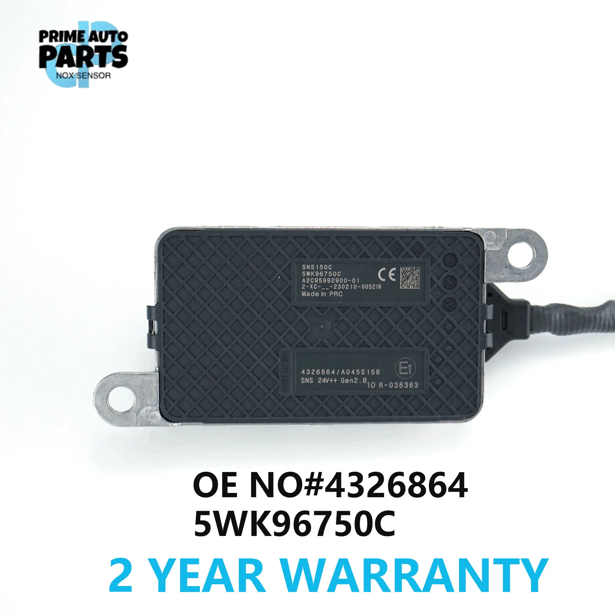 

NEW Nox Sensor 5WK96750C 5WK9 6750C 4326864 High Quality Nitrogen Oxygen Sensor for Cummins 24V Truck