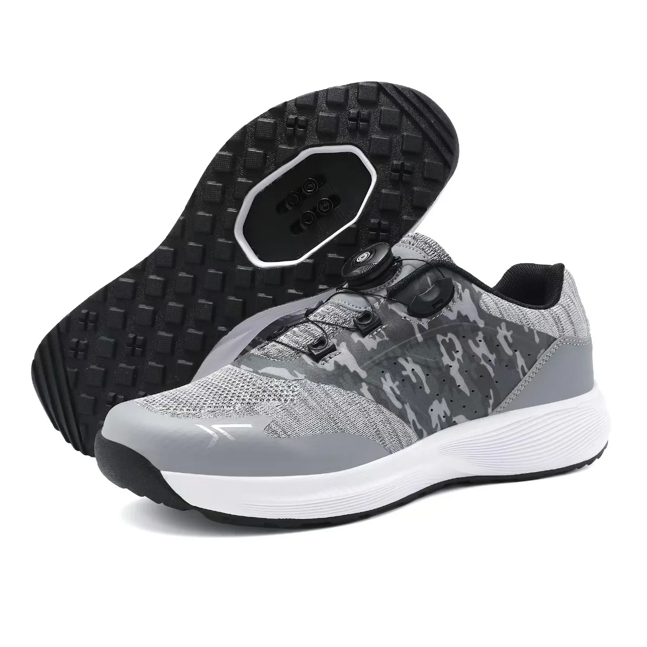

2025 Men Cycling Shoes Mtb Breathable Cleat Non-slip Men's Mountain Biking Shoes Women Flat Leisure Cycling Walk Dual Purpose