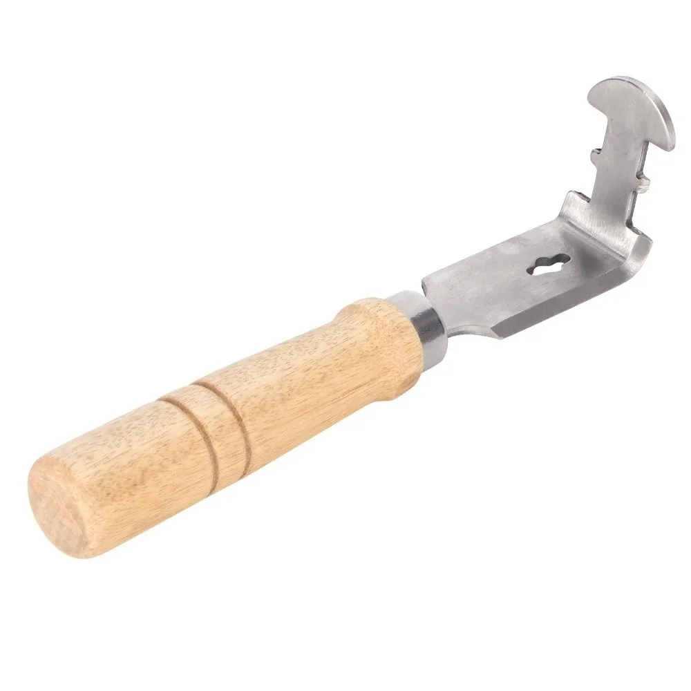 Easy to Use Stainless Steel Beehive Frame Cleaning Shovel Wood Durable Beehive Frame Cleaner Beehive Cleaner Honey Harvesting
