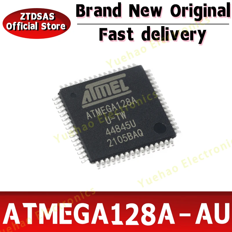 ATMEGA128A-AU ATMEGA128A  ATMEGA128 ATMEGA IC MCU 8BIT 128KB FLASH TQFP-64