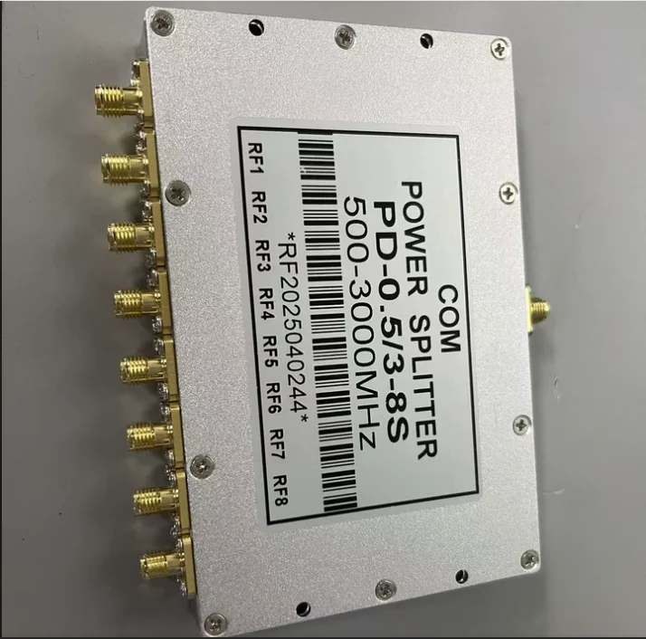 Microstrip Power Splitter 2.4G Power Splitter Sma500-3000Mhz Wifi Power Splitter One Point Eight