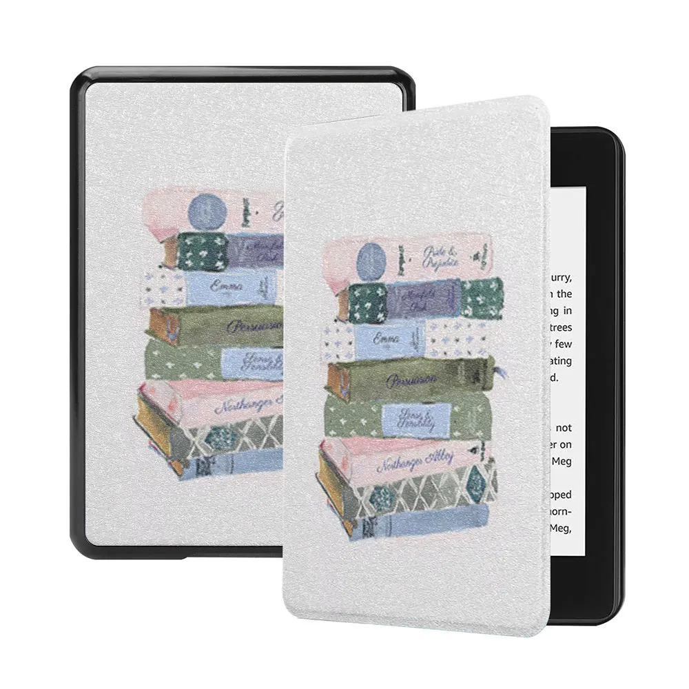 kindle case book pattern kindle basic 10th Gen 2019 6inth Handy kindle for reading kindle paperwhite 10th Gen 2019 6in anti-fall