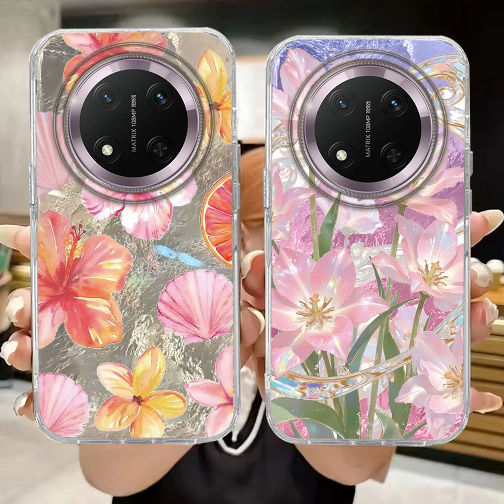 Lily Flower Print G…