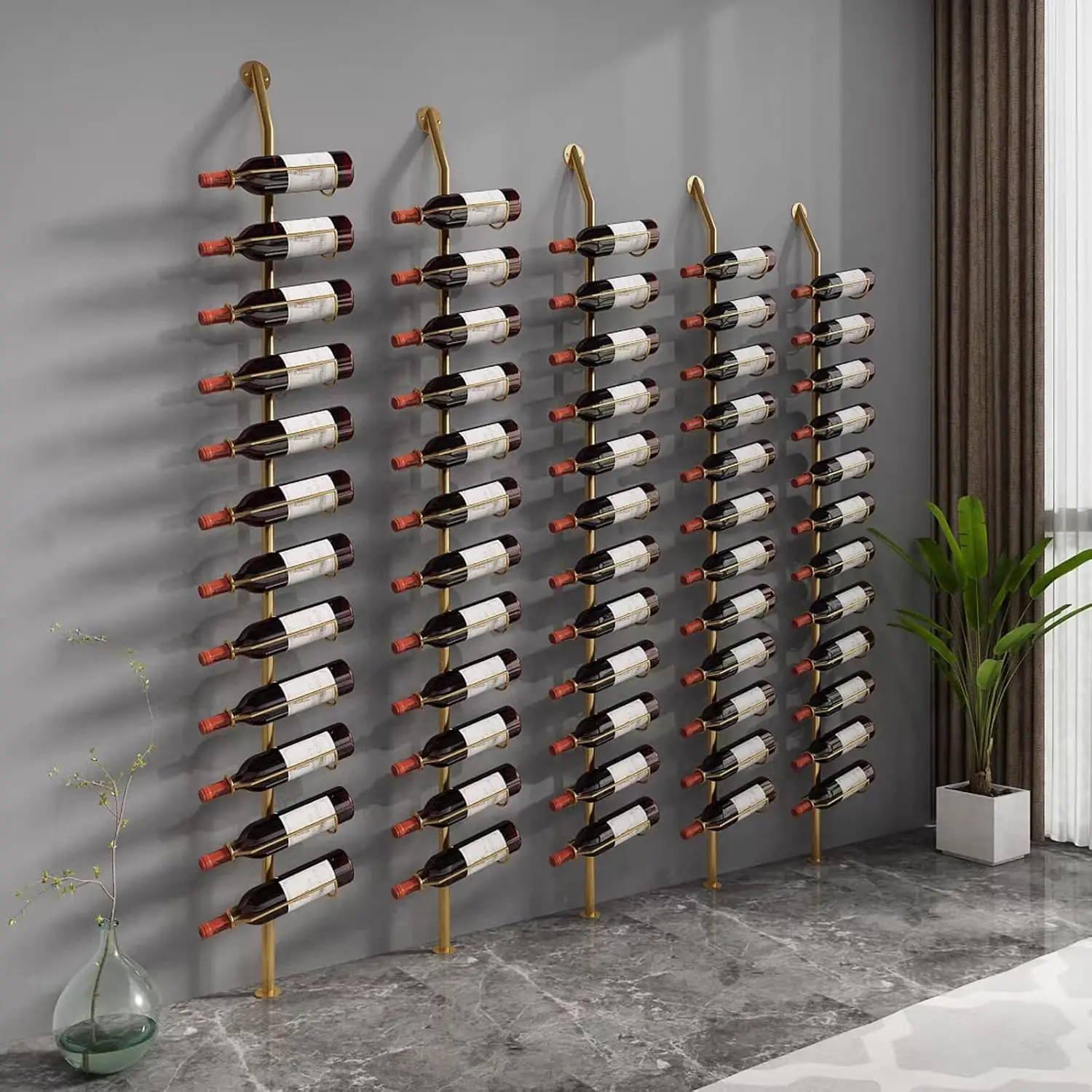 60 Bottles Wine Rac… - image