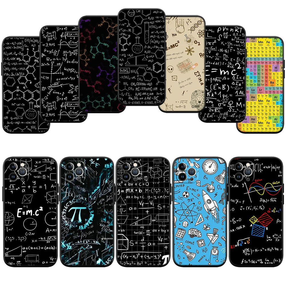 BH14 Chemical Maths Equation Formula Case for Samsung A11 A12 A13 A15 A52S A53 A55 A56 A70 A71 A72 A73 F06 F16 F56 S10 Plus S10e
