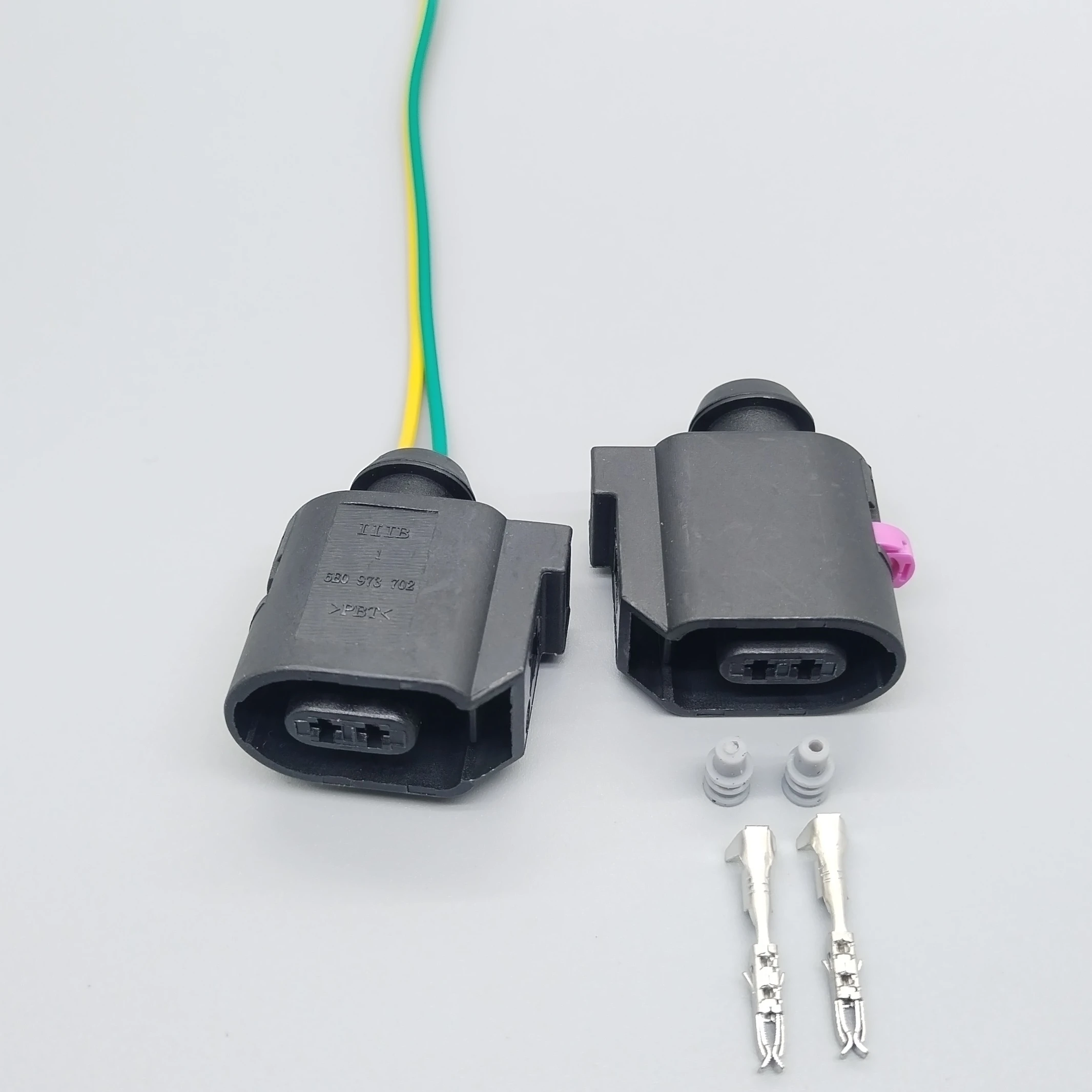 

Shhworldsea 2-контактный автоматический датчик, проводной кабель, разъем с проводами, автомобильная тормозная система, электрические разъемы для VW Audi 6E0973702